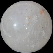Clear Quartz sphere 70mm 475g in sunlight - Rocks and Things Store