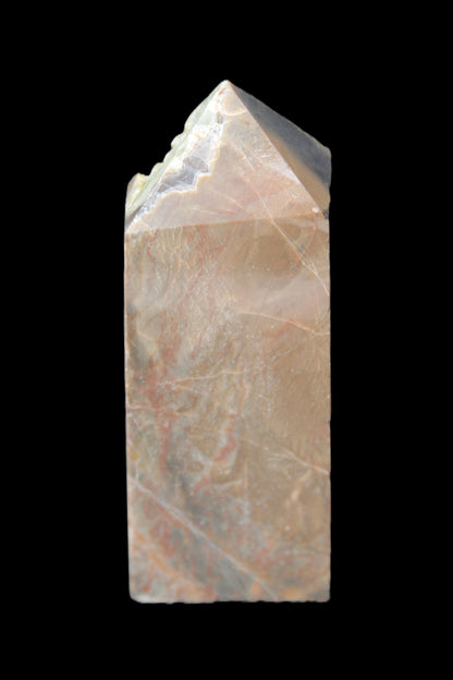 Volcano Agate obelisk 367g Rocks and Things