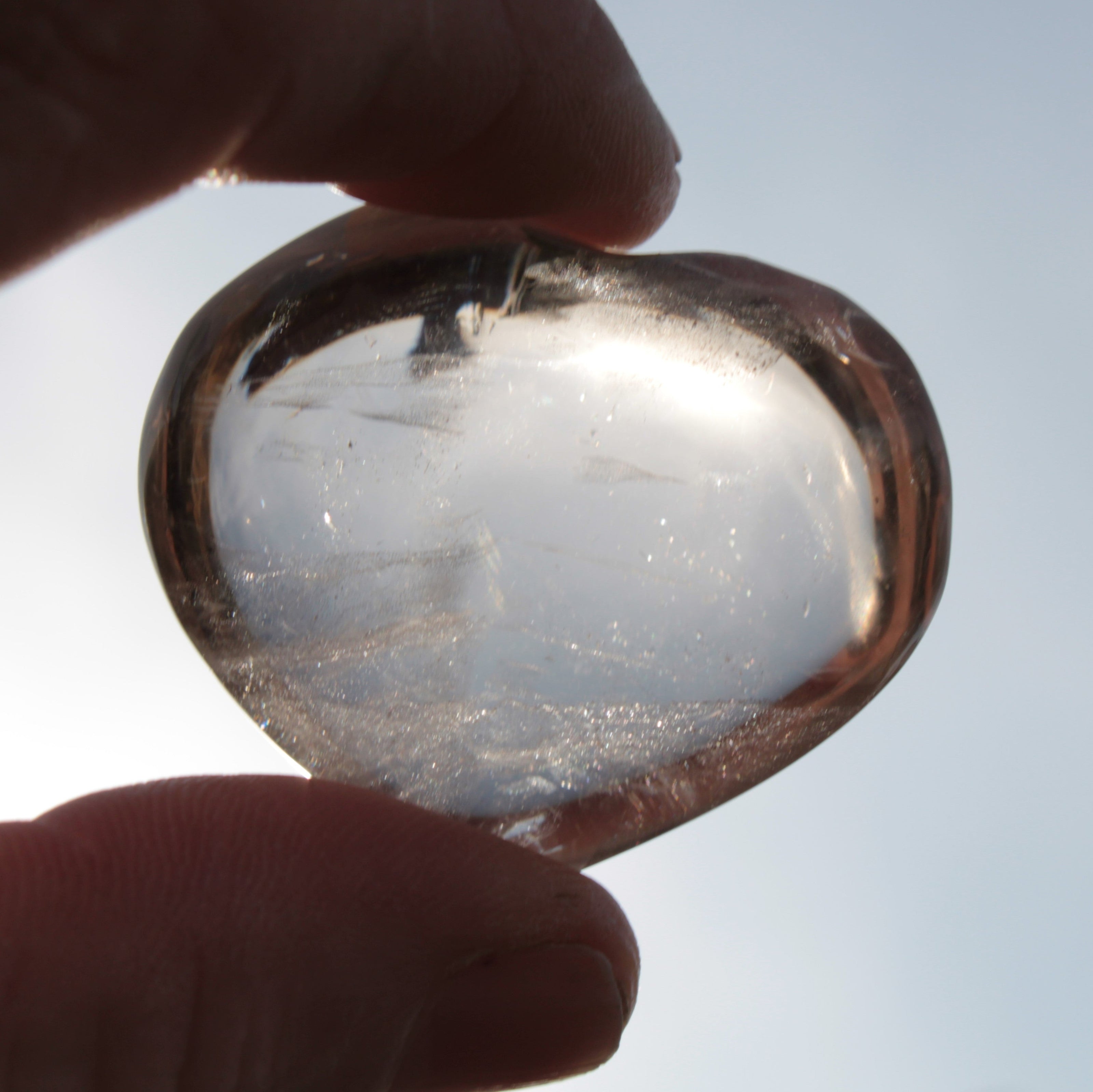 Clear Quartz heart 40g Rocks and Things