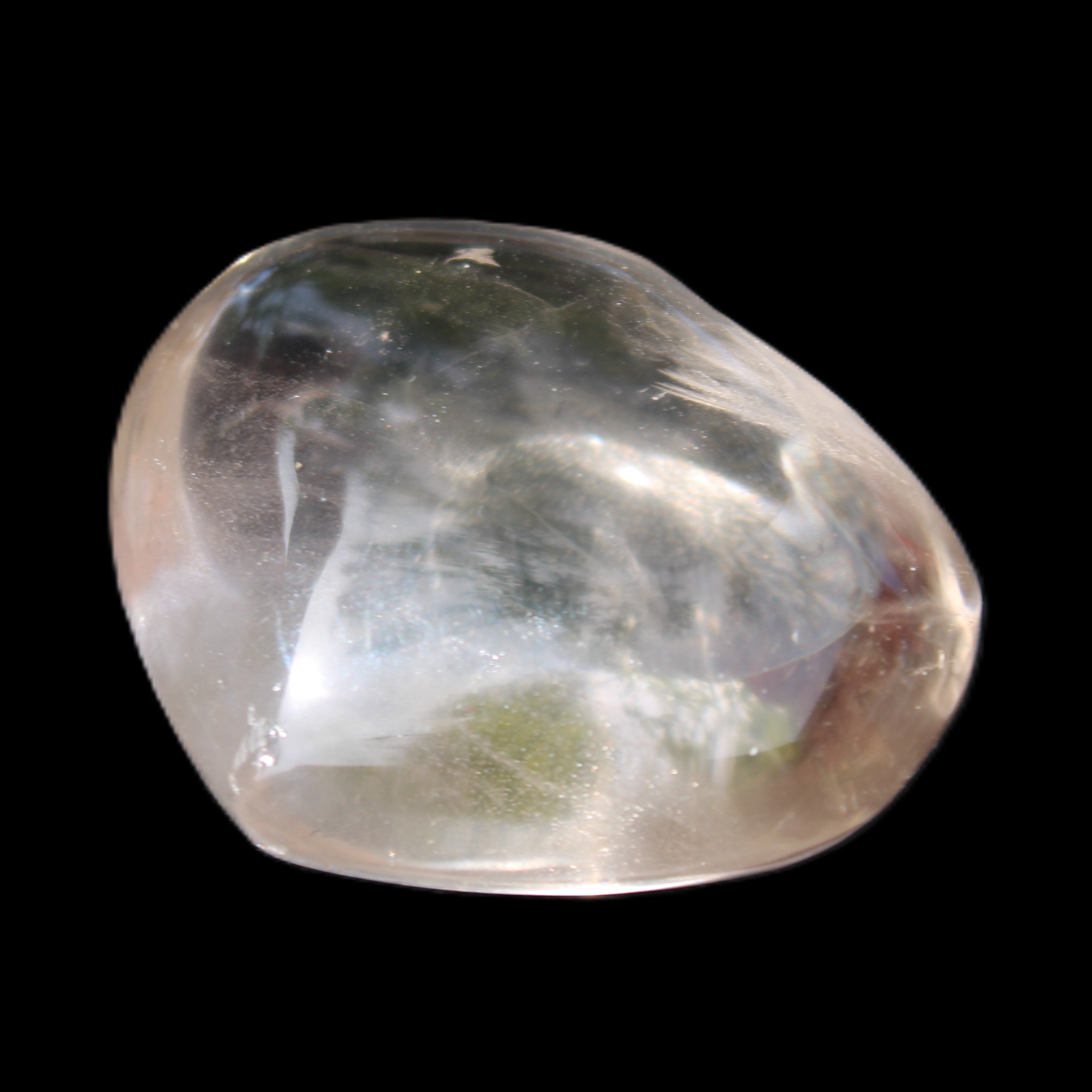 Clear Quartz heart 40g in sunlight - Rocks and Things Store