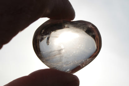 Clear Quartz heart 40g Rocks and Things