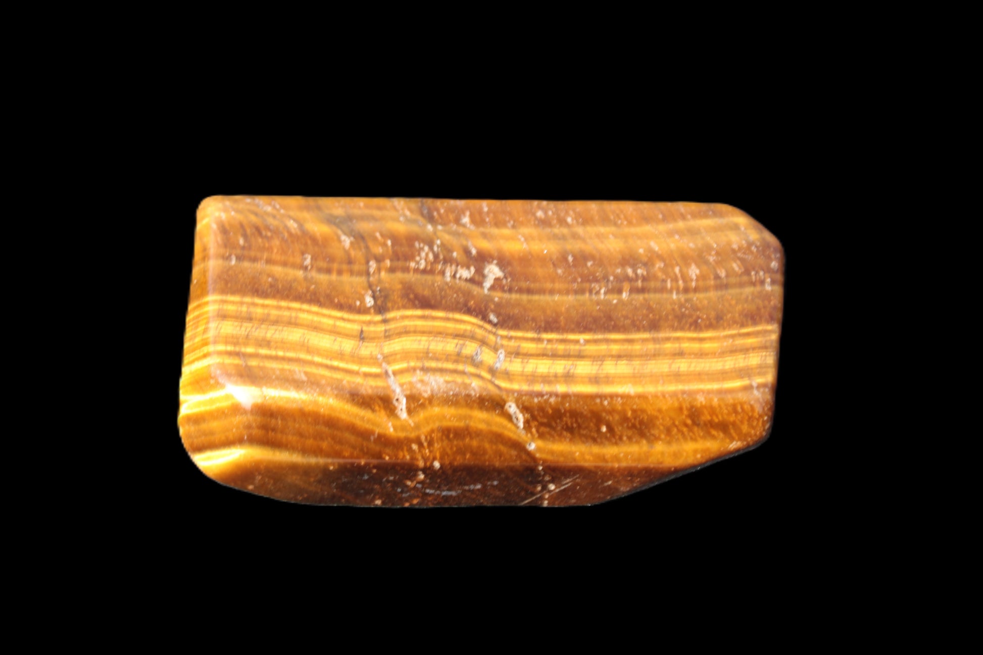 Golden Tigers Eye polished stone 79.7g Rocks and Things