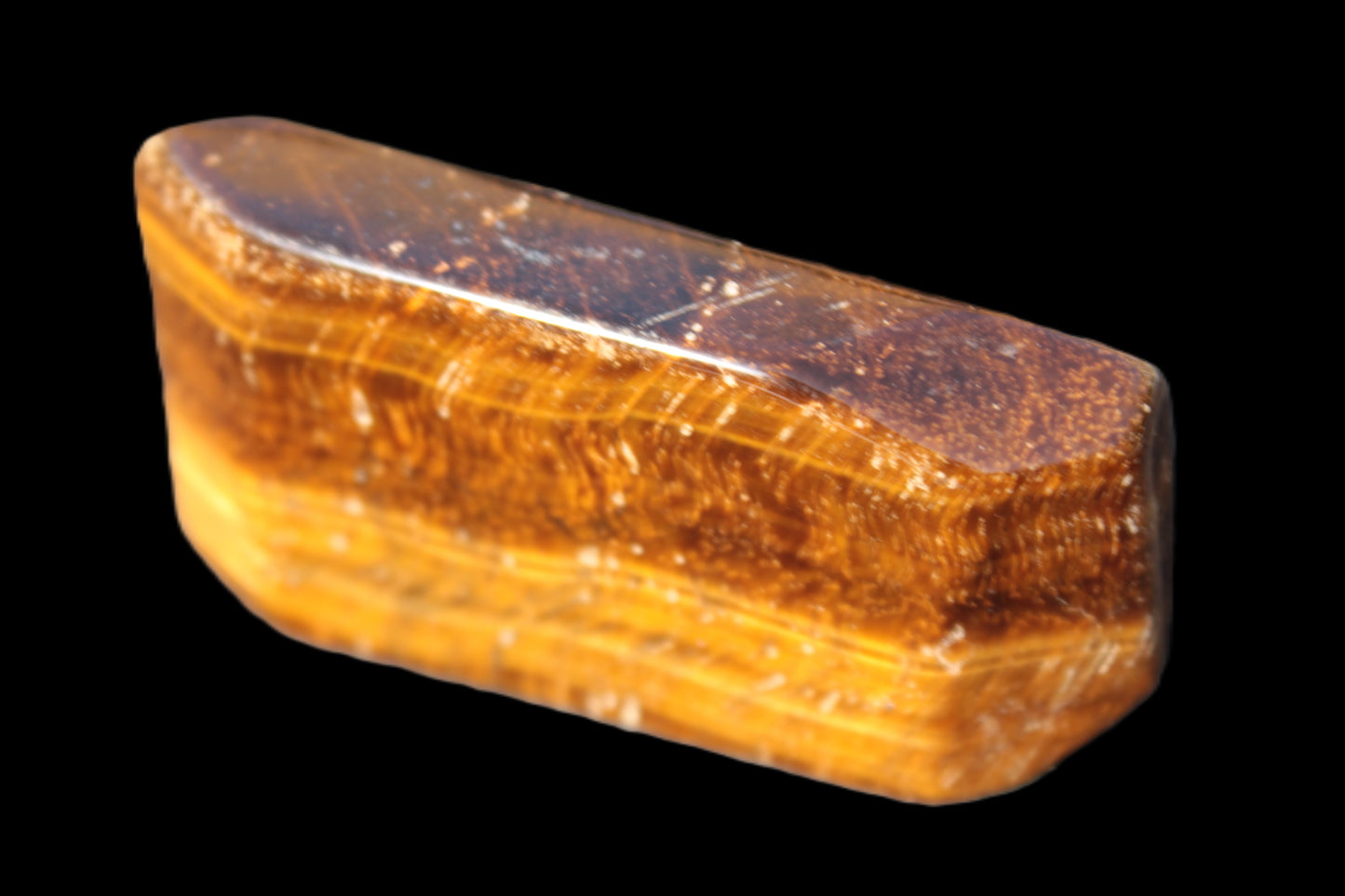 Golden Tigers Eye polished stone 79.7g Rocks and Things