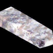 Plum Blossom Tourmaline Quartz obelisk 237g Rocks and Things