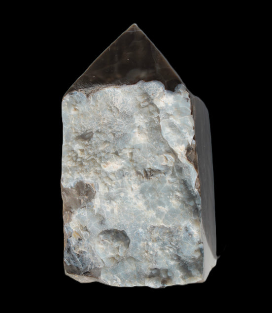 Volcano Agate obelisk 242g Rocks and Things