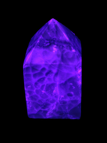 Volcano Agate obelisk 242g Rocks and Things