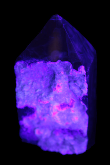 Volcano Agate obelisk 242g Rocks and Things