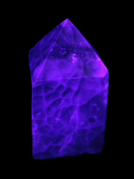 Volcano Agate obelisk 242g Rocks and Things