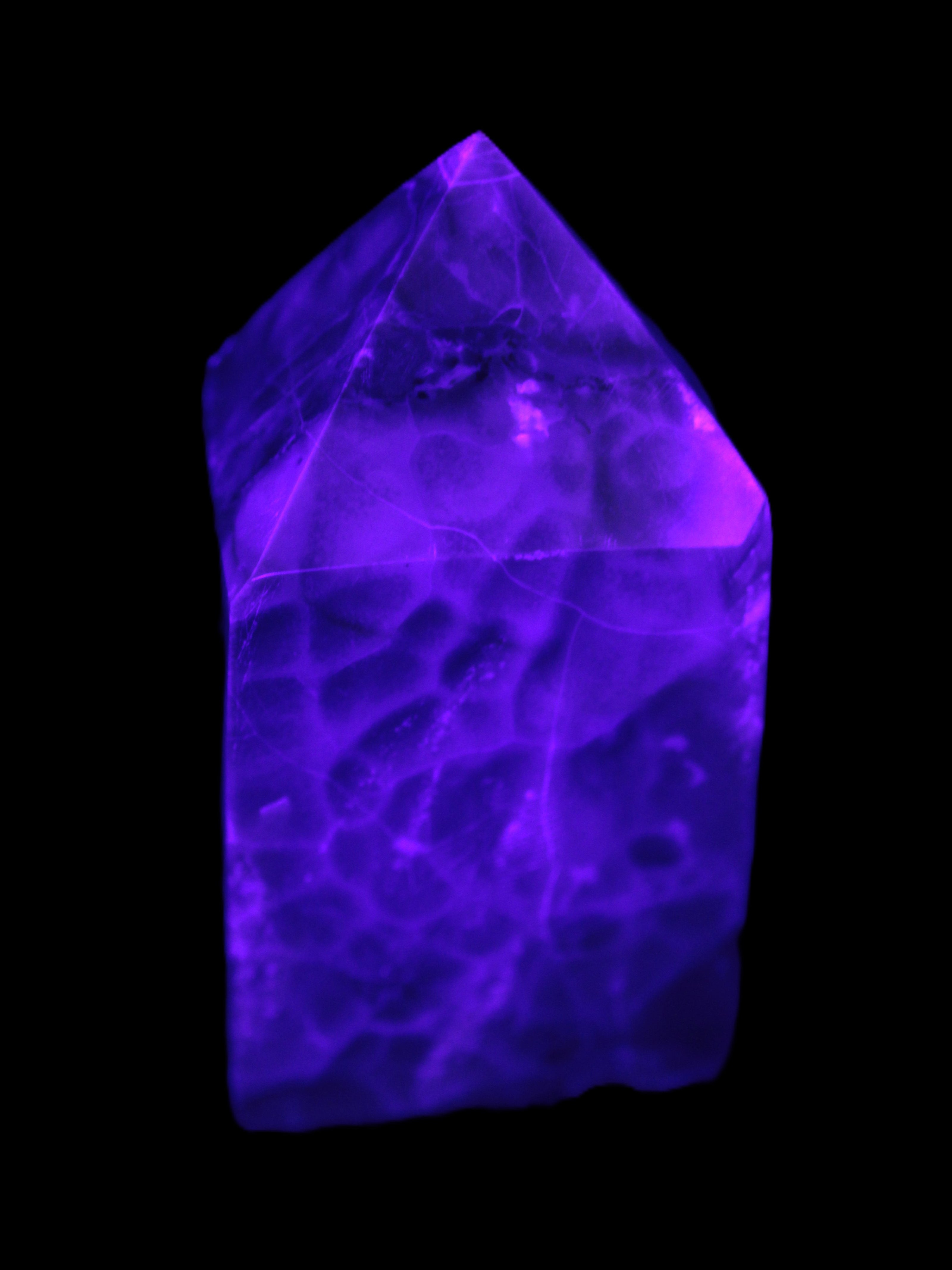 Volcano Agate obelisk 242g Rocks and Things