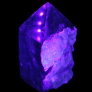 Volcano Agate obelisk 242g Rocks and Things