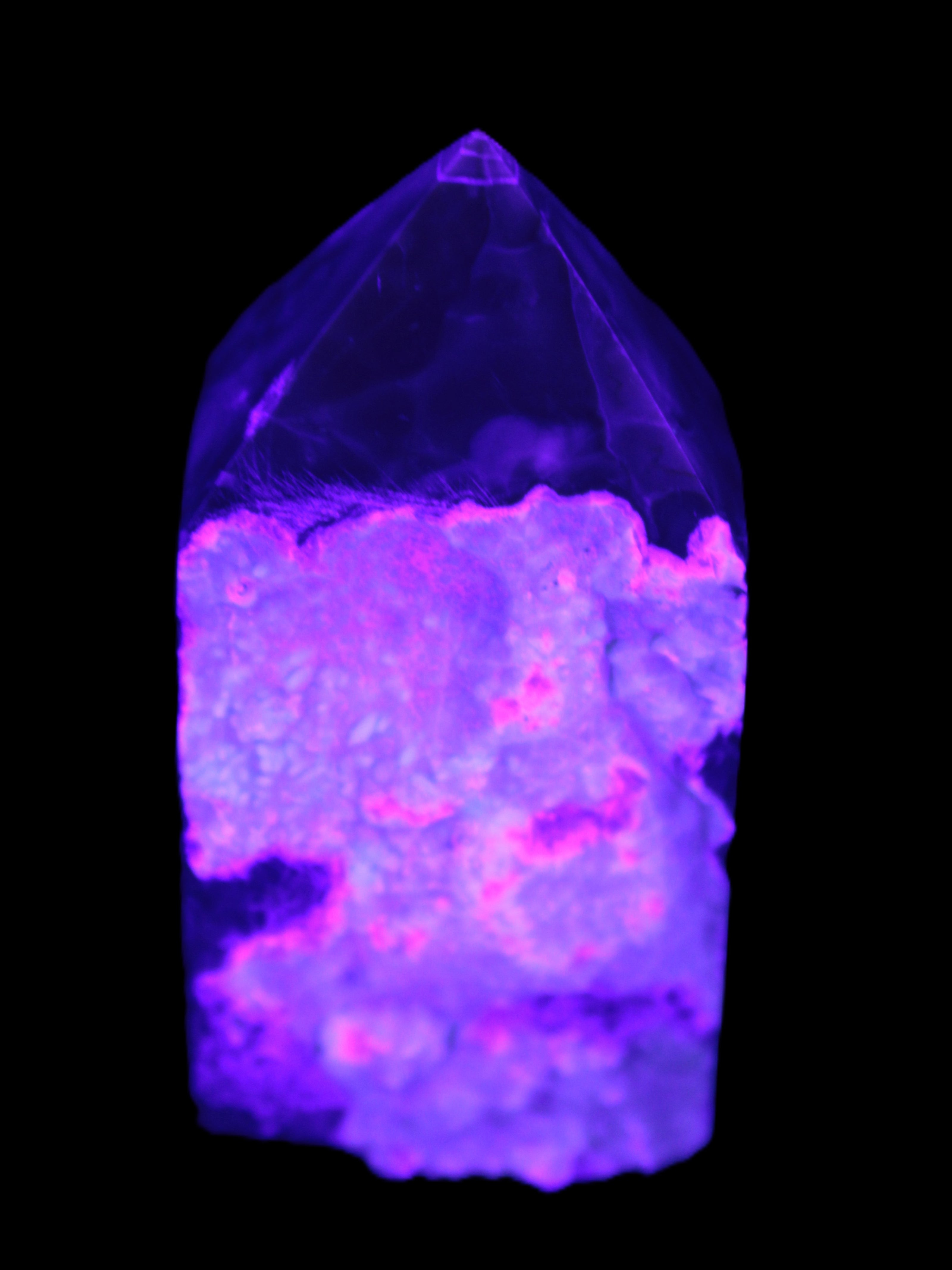 Volcano Agate obelisk 242g Rocks and Things