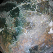 Ocean Moss Agate sphere 118mm 1781g Rocks and Things