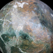 Ocean Moss Agate sphere 118mm 1781g Rocks and Things