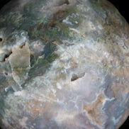 Ocean Moss Agate sphere 118mm 1781g Rocks and Things