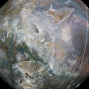 Ocean Moss Agate sphere 118mm 1781g Rocks and Things