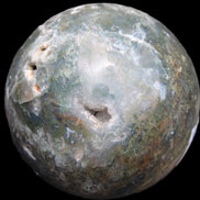Ocean Moss Agate sphere 118mm 1781g Rocks and Things
