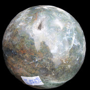 Ocean Moss Agate sphere 118mm 1781g Rocks and Things