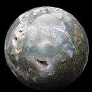 Ocean Moss Agate sphere 118mm 1781g Rocks and Things