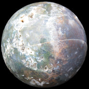 Ocean Moss Agate sphere 118mm 1781g Rocks and Things