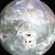 Ocean Moss Agate sphere 118mm 1781g Rocks and Things