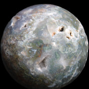 Ocean Moss Agate sphere 118mm 1781g Rocks and Things