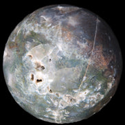 Ocean Moss Agate sphere 118mm 1781g Rocks and Things