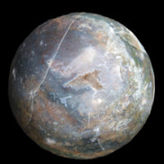 Ocean Moss Agate sphere 118mm 1781g Rocks and Things