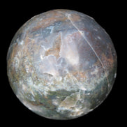Ocean Moss Agate sphere 118mm 1781g Rocks and Things