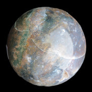 Ocean Moss Agate sphere 118mm 1781g - Rocks and Things Store