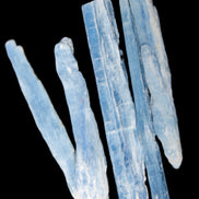 Three stubby Kyanite blades 3/4g Rocks and Things