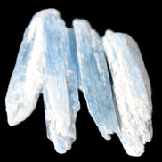 Three stubby Kyanite blades 3/4g Rocks and Things