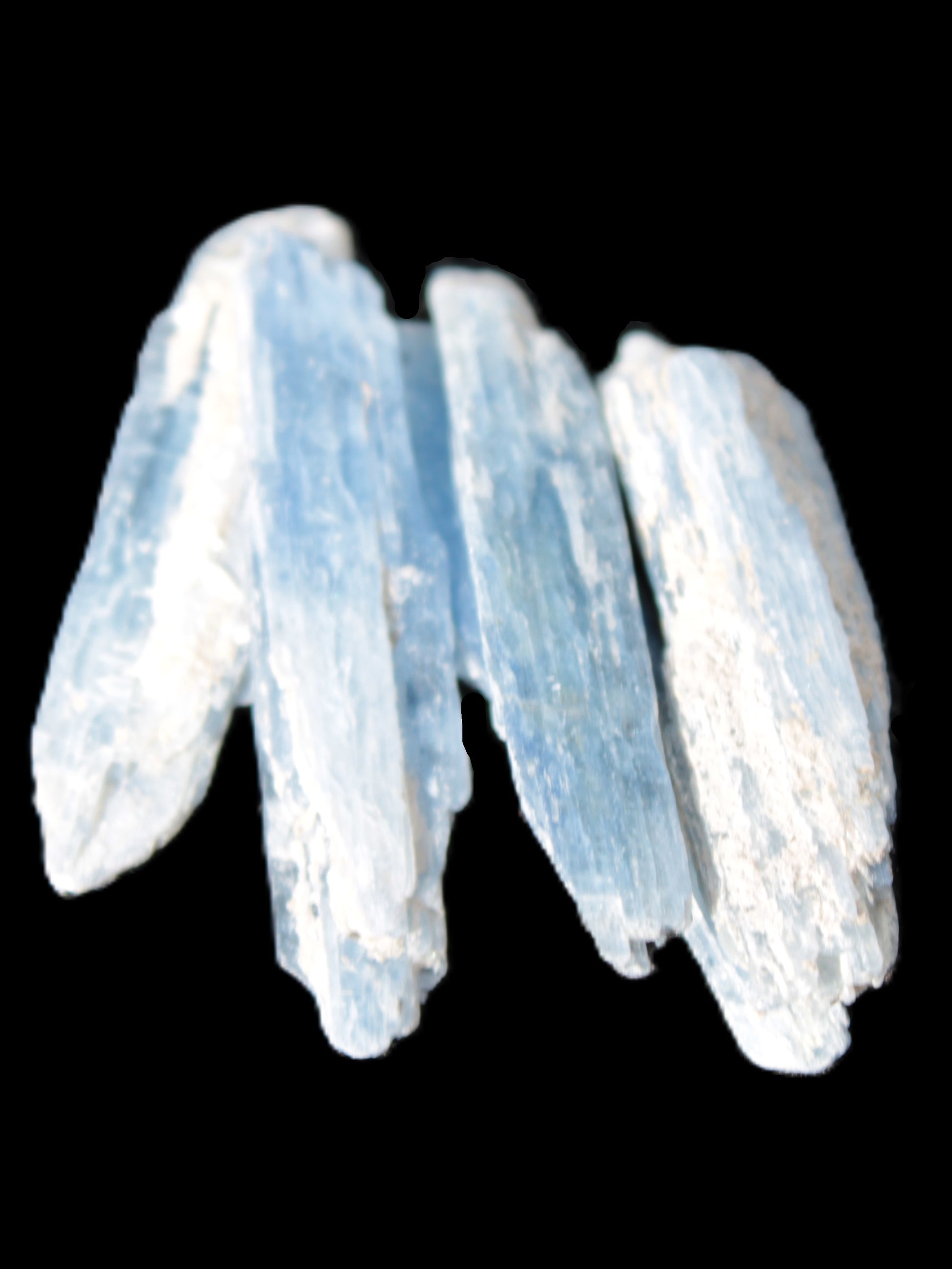 Three stubby Kyanite blades 3/4g Rocks and Things