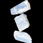 Four/five thin Kyanite blades 22-32mm 4.7-5.3g Rocks and Things