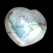 Labradorite heart 25mm-27mm 11.9g-15.8g Rocks and Things