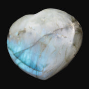 Labradorite heart 25mm-27mm 11.9g-15.8g Rocks and Things