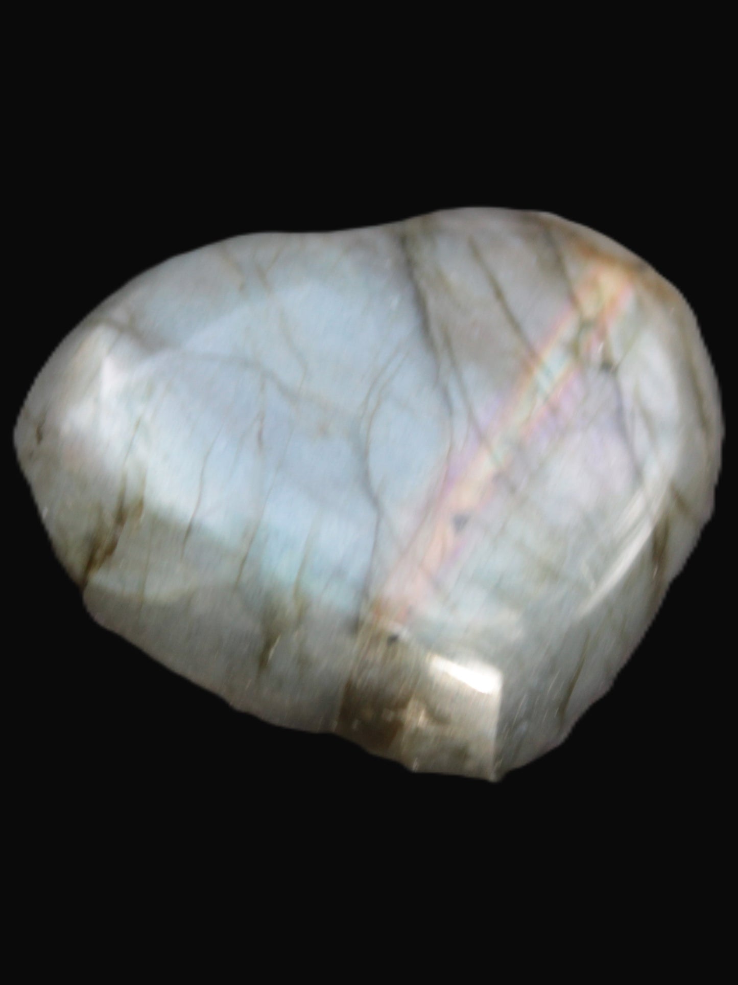 Labradorite heart 25mm-27mm 11.9g-15.8g Rocks and Things