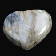 Labradorite heart 25mm-27mm 11.9g-15.8g Rocks and Things
