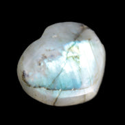 Labradorite heart 25mm-27mm 11.9g-15.8g Rocks and Things