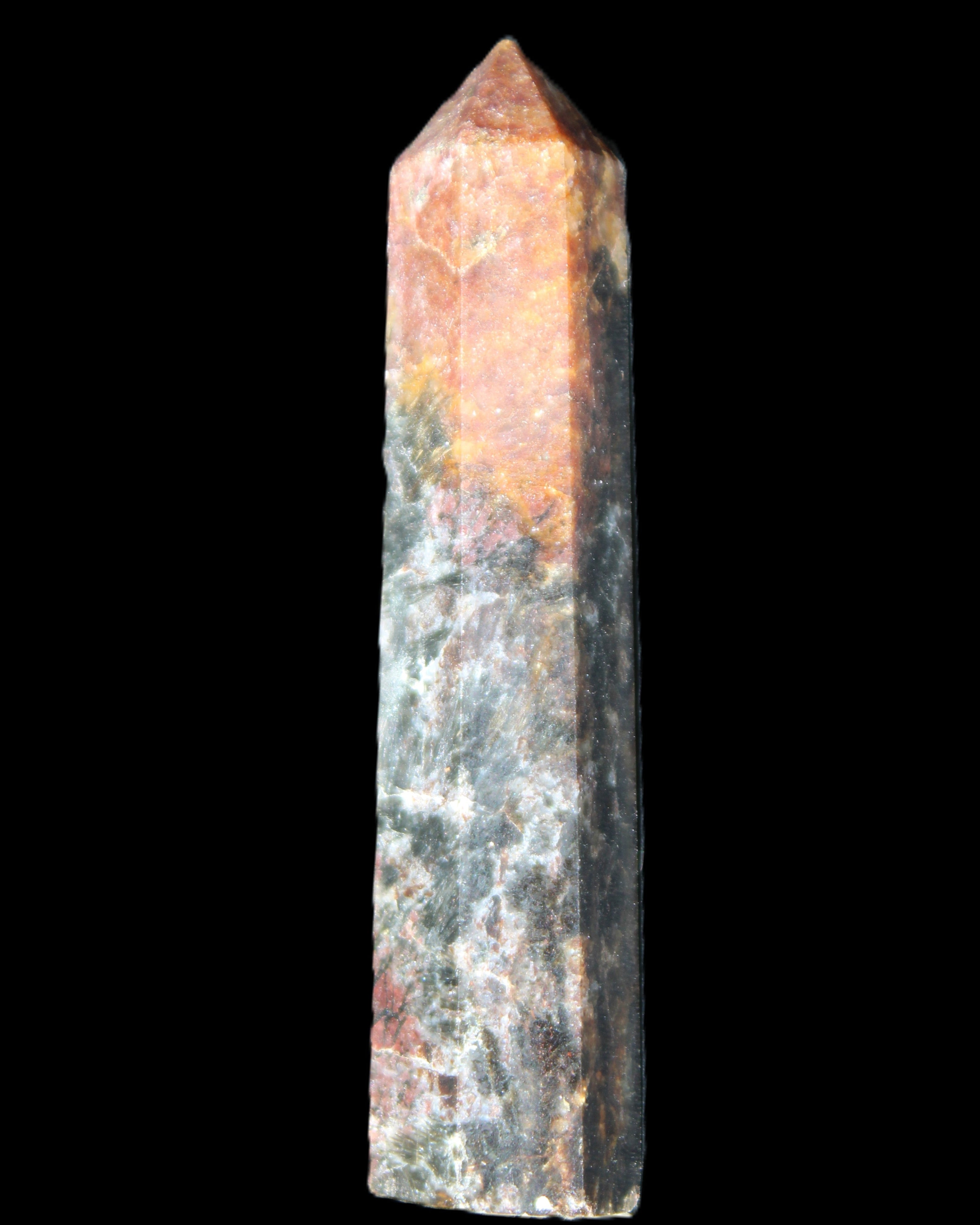 Garnet wand 88mm 56g in sunlight - Rocks and Things Store