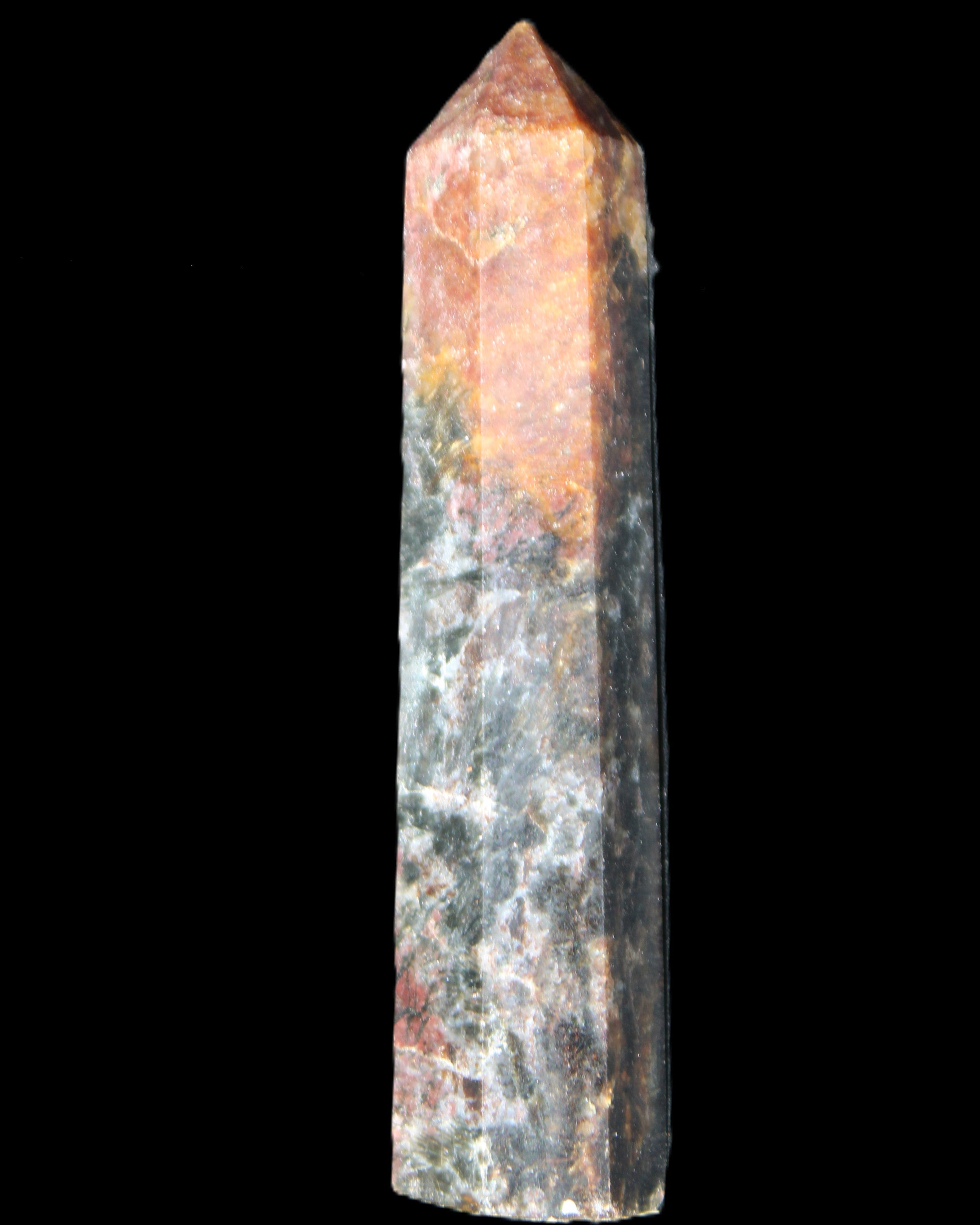 Garnet wand 88mm 56g in sunlight - Rocks and Things Store