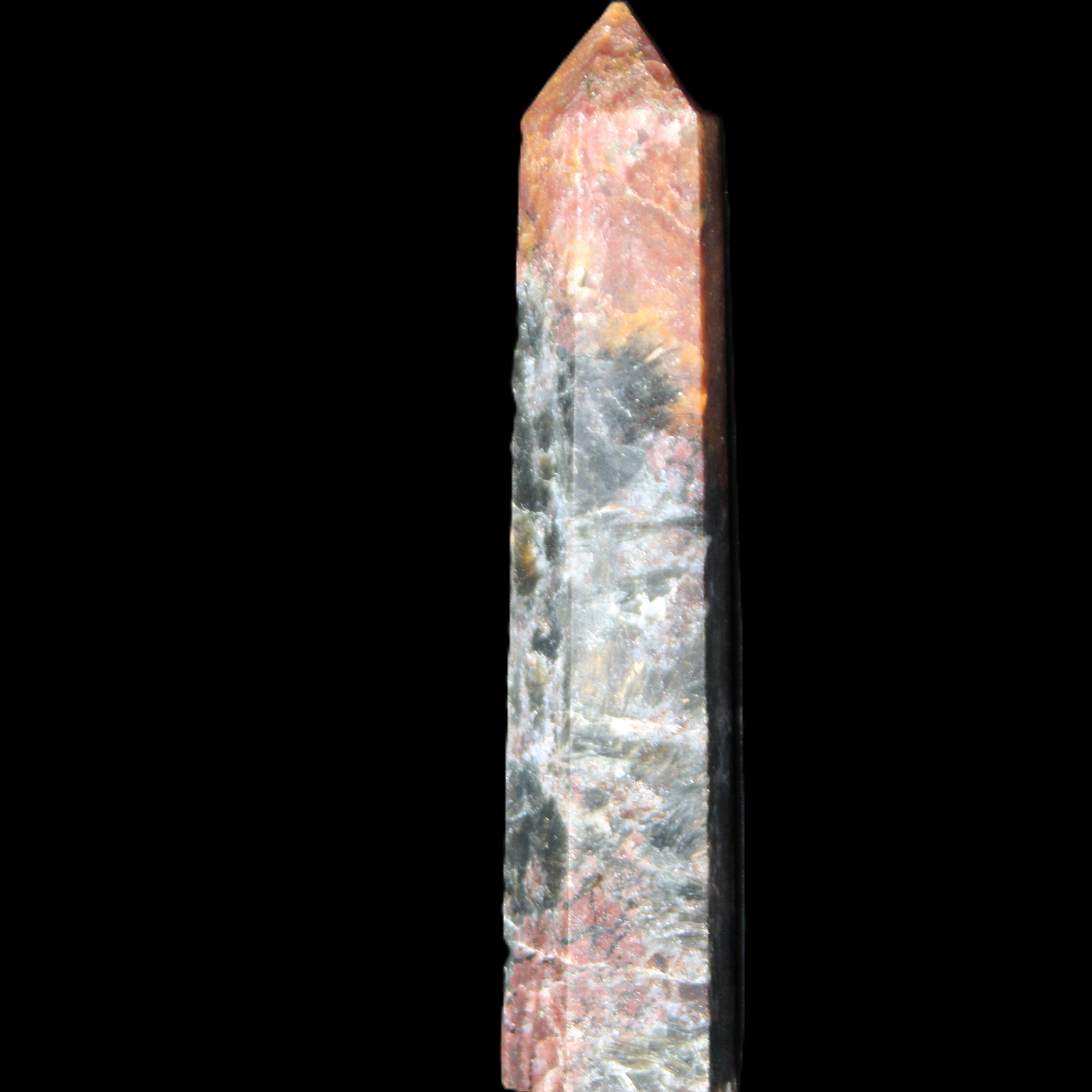Garnet wand 88mm 56g in sunlight - Rocks and Things Store