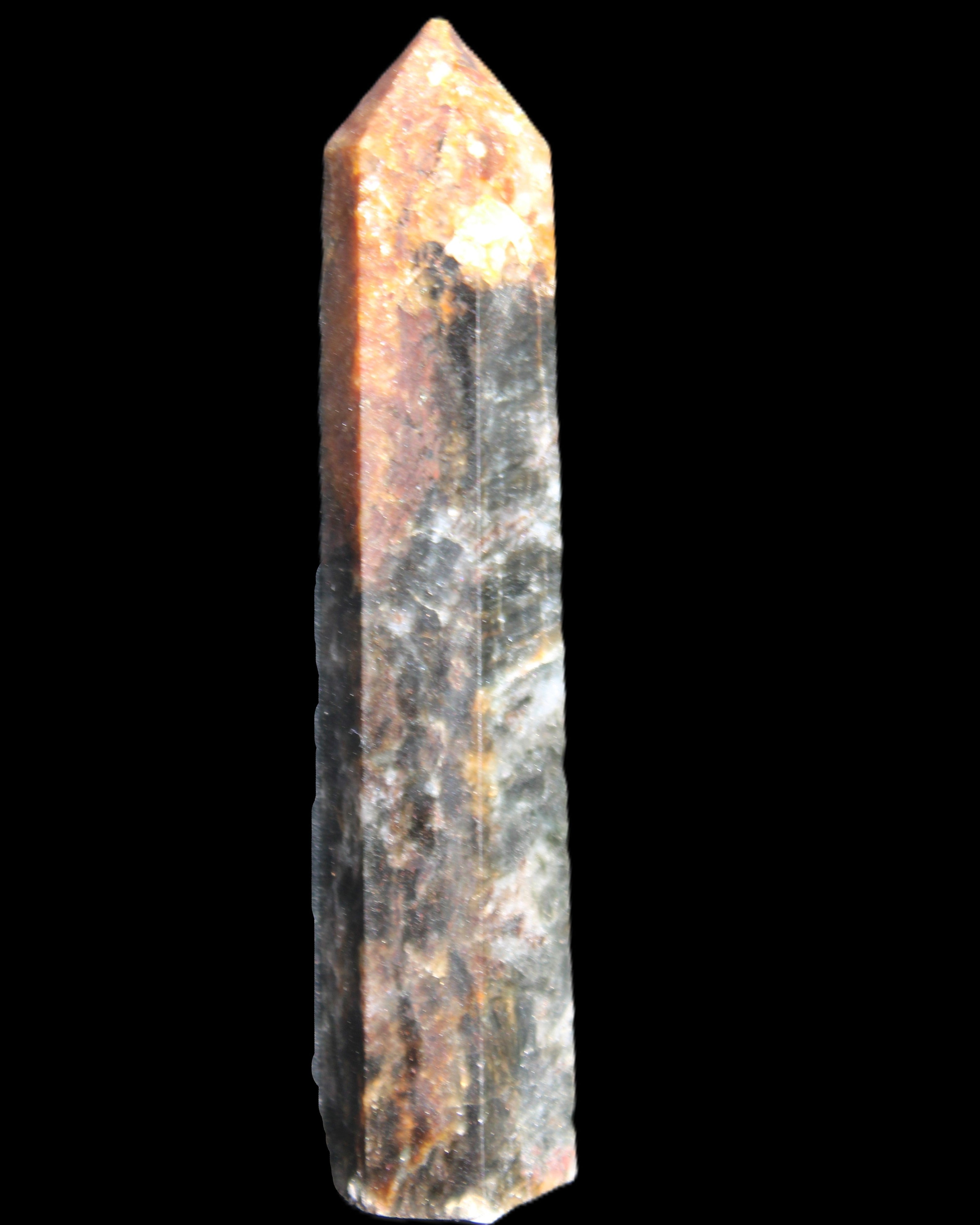 Garnet wand 88mm 56g in sunlight - Rocks and Things Store