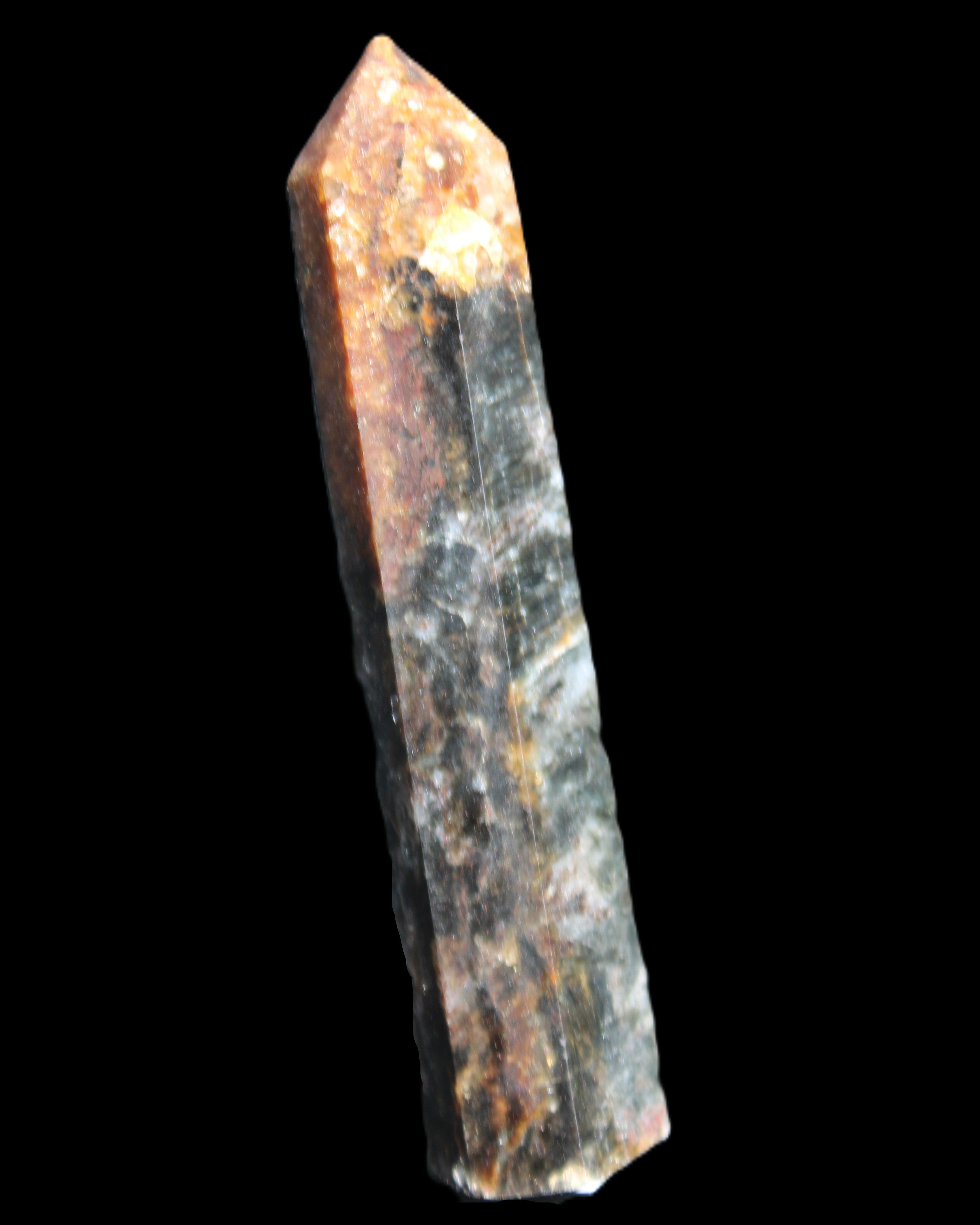Garnet wand 88mm 56g in sunlight - Rocks and Things Store