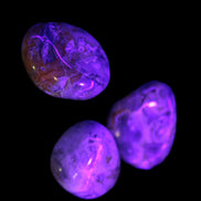 Crazy Lace Marquis Agate 2/3 polished stones from Mexico 14g in UV light