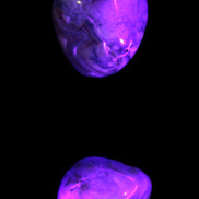 Crazy Lace Marquis Agate 2/3 polished stones from Mexico 14g in UV light