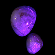 Crazy Lace Marquis Agate 2/3 polished stones from Mexico 14g in UV light