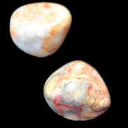 Crazy Lace Marquis Agate 2/3 polished stones from Mexico 14g Rocks and Things