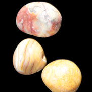 Crazy Lace Marquis Agate 2/3 polished stones from Mexico 14g Rocks and Things