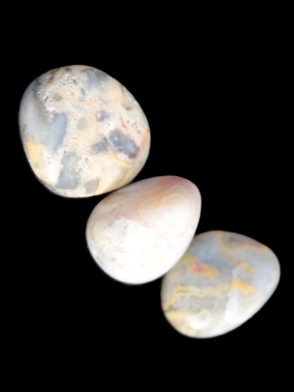 Crazy Lace Marquis Agate 2/3 polished stones from Mexico 14g Rocks and Things