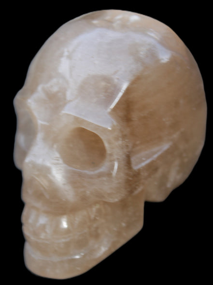 Smoky Quartz skull 346g - Rocks and Things Store